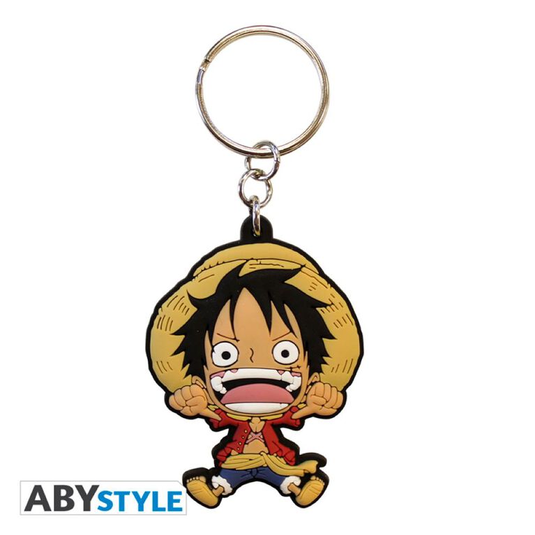 One Piece - Pck Mug320Ml + Keyringpvc + Notebook "Luffy"