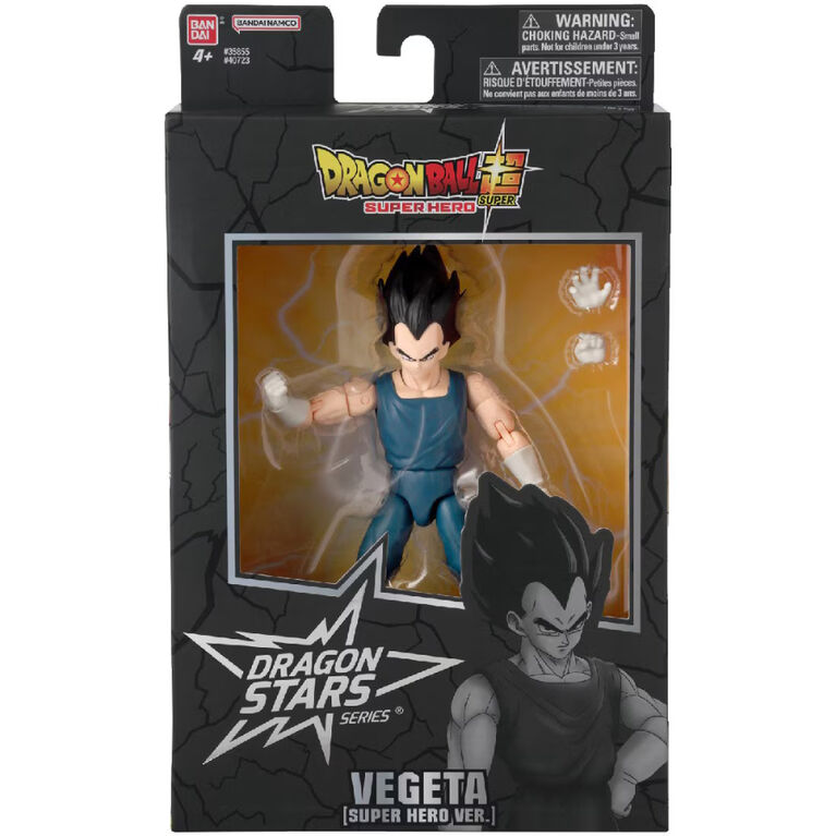 Dragon Stars Posable Figure - Vegeta <Dragon Ball Super Super Hero>