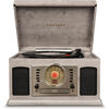 Crosley-McQueen 8 in 1 Entertainment Center-Grey