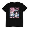 Hello Kitty Kuromi-Black Tshirt