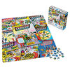 DC Comics, Justice League 1000-Piece Jigsaw Puzzle Wonder Woman Superman Comic Book Artwork with Poster Included