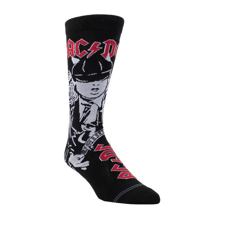 ACDC Angus Crew Knit-In, Black, Men's