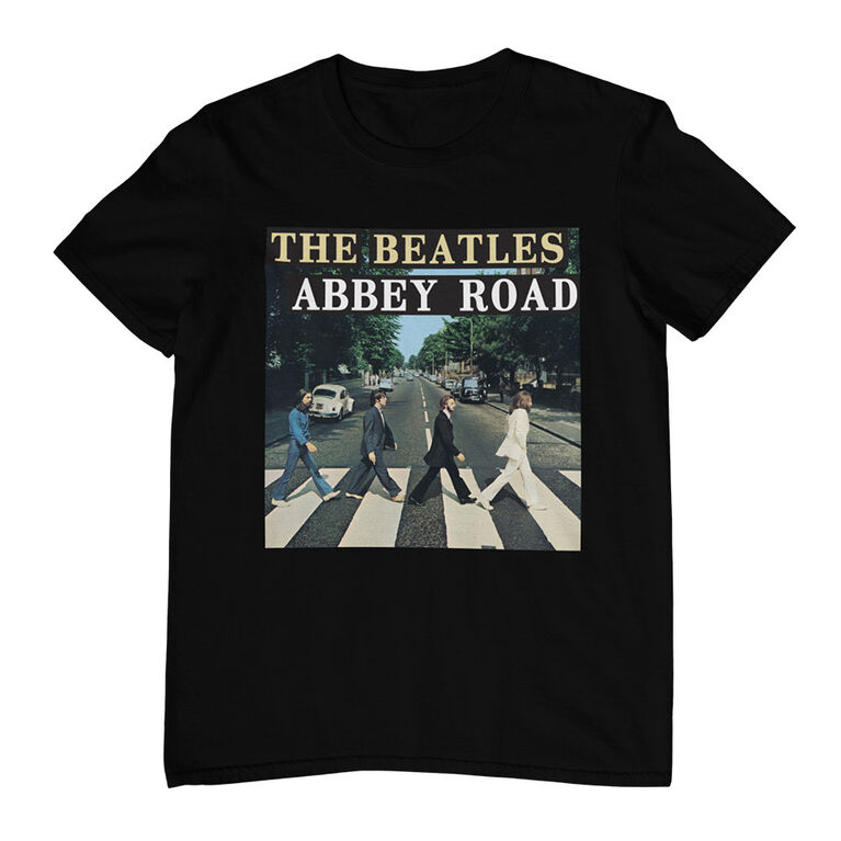 Beatles Abbey Road- Black Tshirt- X Large
