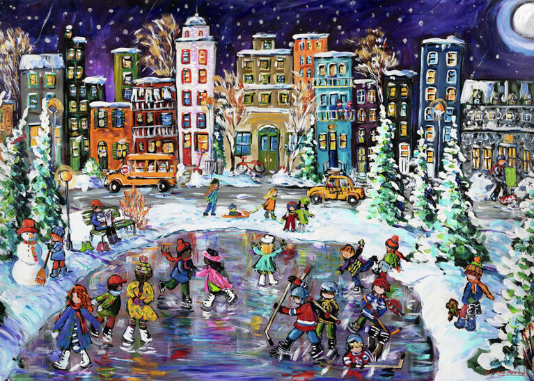 Ravensburger - Lumières De La Ville Canadienne 1000 Pièces Puzzle