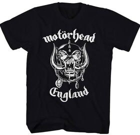 Motorhead-England- Black T-Shirt