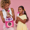 Mini Sparkle Portable Karaoke Machine Pink