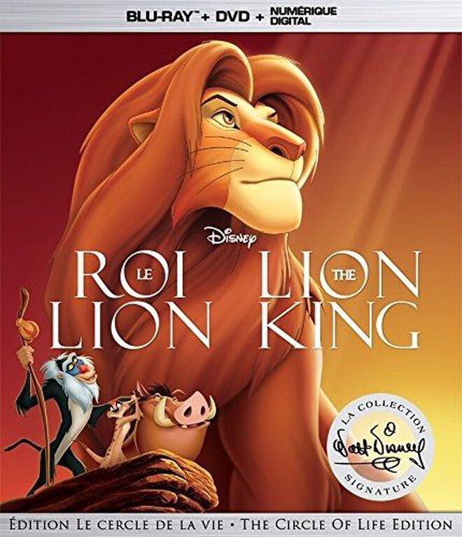 LION KING: WALT DISNEY SIG COLL [Blu-ray] (Bilingual)