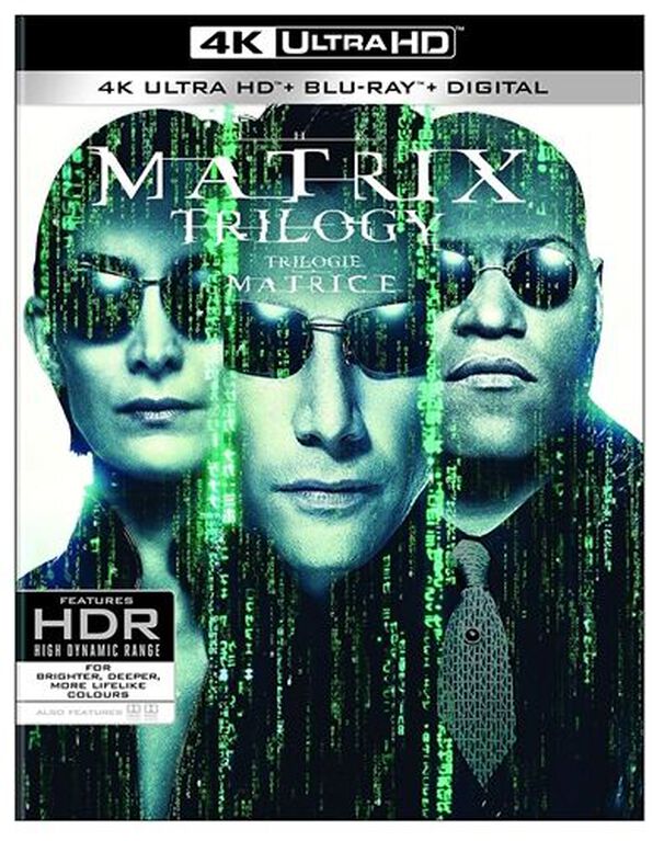 The Matrix Trilogy (UHD/ BD) [Blu-ray]