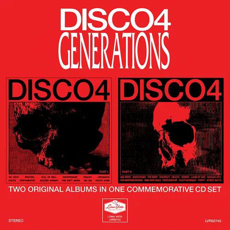 HEALTH - Generations Edition: DISCO4 :: PART I And DISCO4 :: PART II