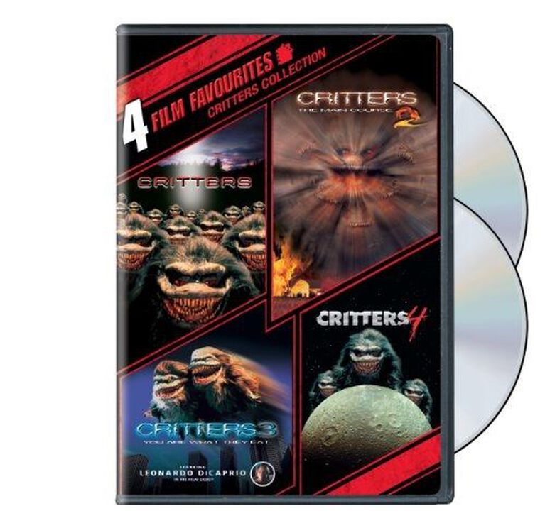 4 Film Favorites: Critters 1-4 (4FF) (Critters 1 & 2 Bi-lingual(French & English), Critters 3 & 4 English only) (Bilingual)