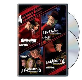 4 Film Favorites: A Nightmare on Elm Street 1-4 (Bilingual)