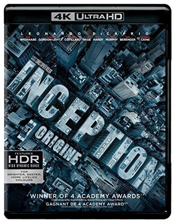 Inception (4K UHD/ BIL) (4K Ultra HD) [Blu-ray]