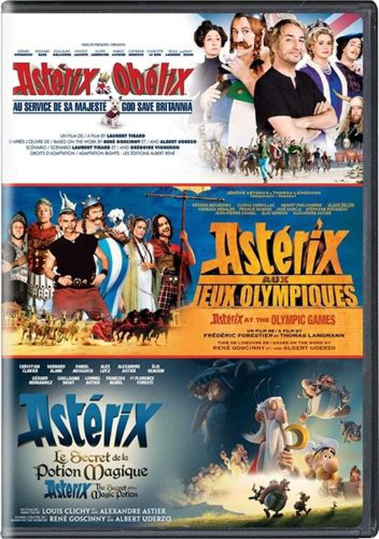 Asterix collection de 3 films (Astérix 3-Film Collection) (Version française) [DVD]