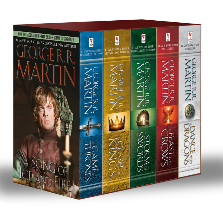 George R. R. Martin's A Game of Thrones 5-Book Boxed Set (Song of Ice and Fire Series) - English Edition