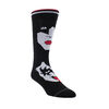 Kiss Faces Knit In Crew, Black, Men's