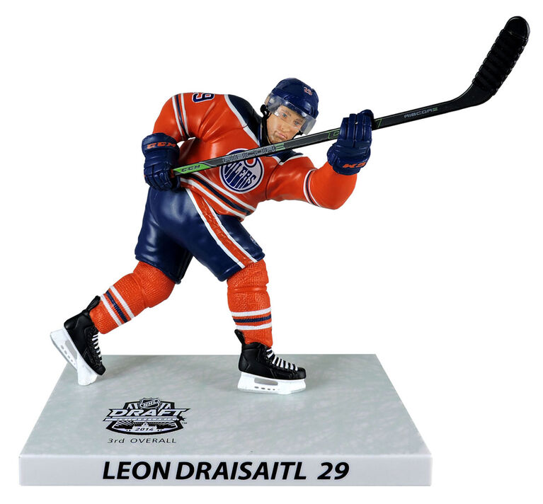 Leon Draisaitl Rep&ecirc;chage 2014 &Eacute;dition limit&eacute;e Figurine de la LNH de 6 pouces.