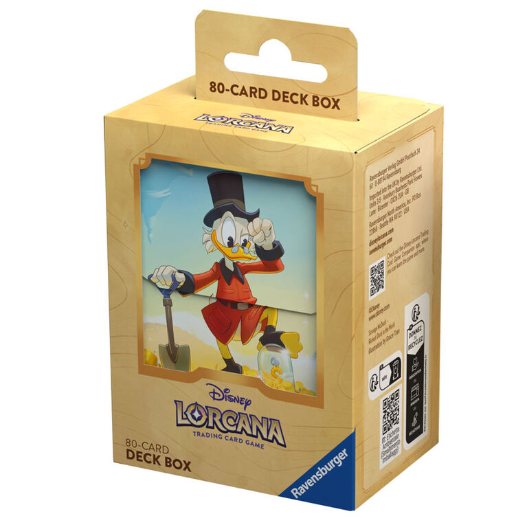 Lorcana Into The Inklands: Scrooge McDuck Deck Box A S3 Lorcana Into The Inklands: Scrooge McDuck Deck Box A S3