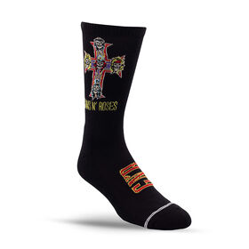 Guns N' Roses Tricoté En Chaussette, Noir, Homme