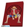 One Piece - Pck Mug320Ml + Keyringpvc + Notebook "Luffy"