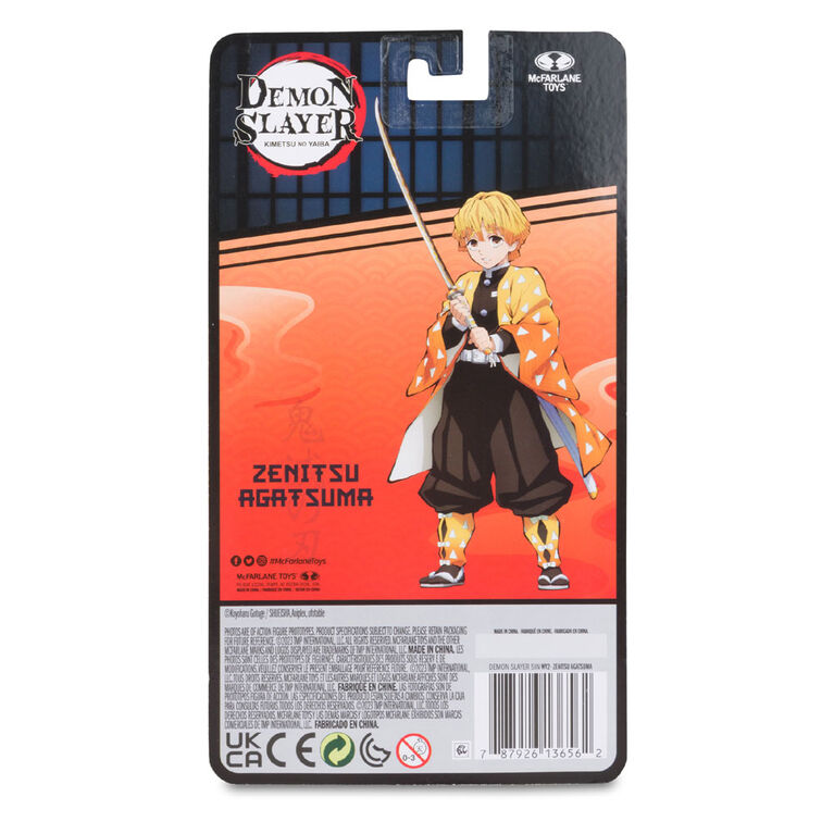 Demon Slayer 5"Action Figure - Zenitsu Agatsuma