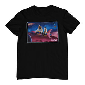 Barbie Movie- Space- Black T-Shirt