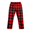 J&L Designs Men's 2-Piece Set Pajama Buffalo Bear