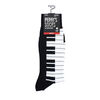 Chaussettes De Coupe En Tricot Pour Clavier, Noires, Hommes