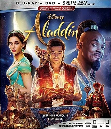 Aladdin Live Action Blu ray DVD Digital