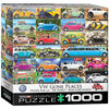 VW Beetle Gone Places 1000-Piece Puzzle
