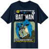 DC Comics Batman Comic Poster Navy T-Shirt-Small