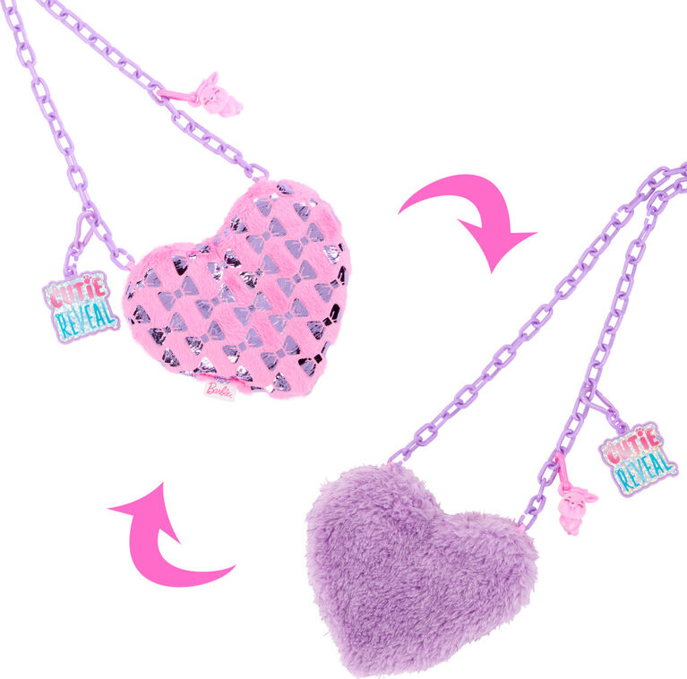 Barbie Cutie Reveal Purse Collection with 7 Surprises Including Mini Pet (Styles May Vary)