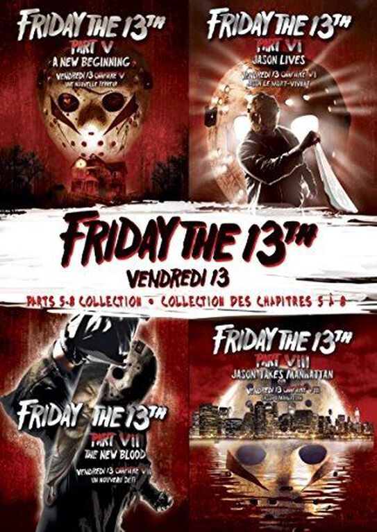 Friday The 13th Deluxe Edition Four Pack (V-VIII)
