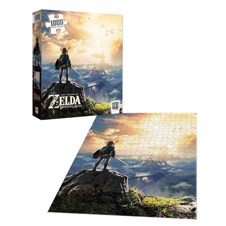 The Legend of Zelda "Breath of the Wild" 1000 Piece Puzzle - English Edition