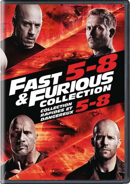 Fast & Furious Collection 5-8 [DVD]