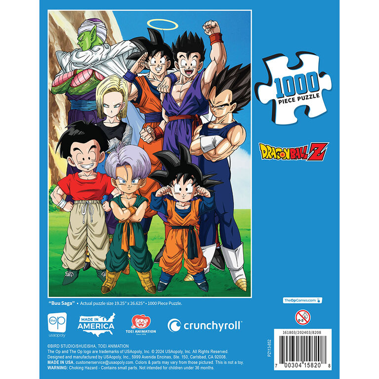 USAopoly DRAGON BALL Z "BUU SAGA" 1,000 Piece Puzzle - English Edition