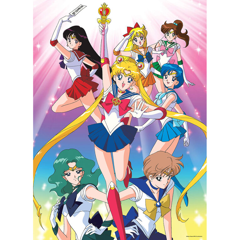 USAopoly Sailor Moon: "Sailor Guardians" 1,000 Piece Puzzle - English Edition