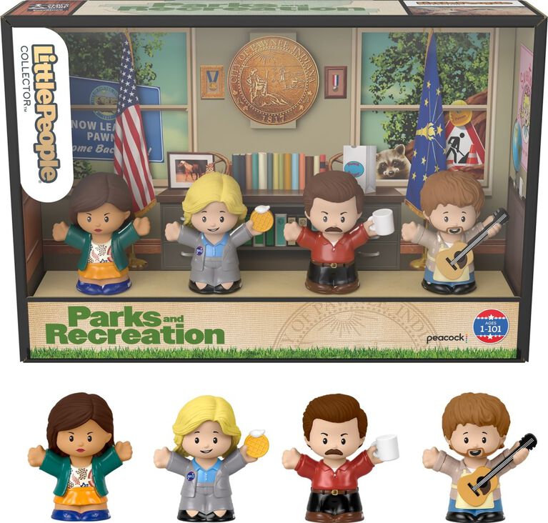 Fisher-Price Little People Collector Parks and Recreation, &eacute;d. Sp&eacute;ciale