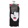 Kiss Faces Knit In Crew, Black, Men's