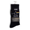 Pink Floyd Knit In Crew Sock, Black, Men's