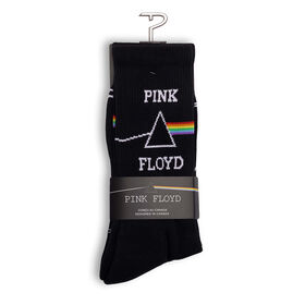 Pink Floyd Knit In Crew Sock, Black, Men's