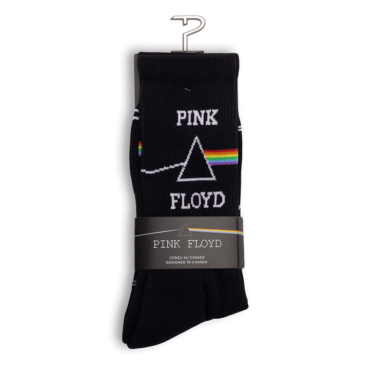 Pink Floyd Knit In Crew Sock, Black, Men's