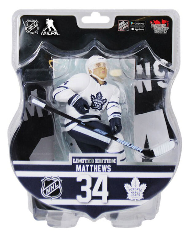 Auston Matthews<br>Maple Leafs de Toronto Figurine de 6 pouces de la LNH