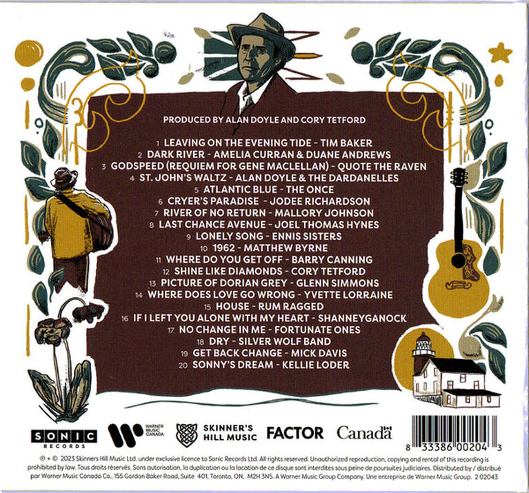 Various Artists - Sonny Don't Go Away: A Tribute To Ron Hynes / Various