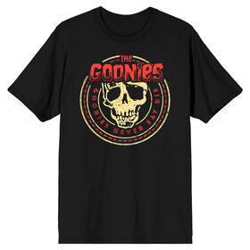 Goonies Never Say Die Motto Noir T-Shirt