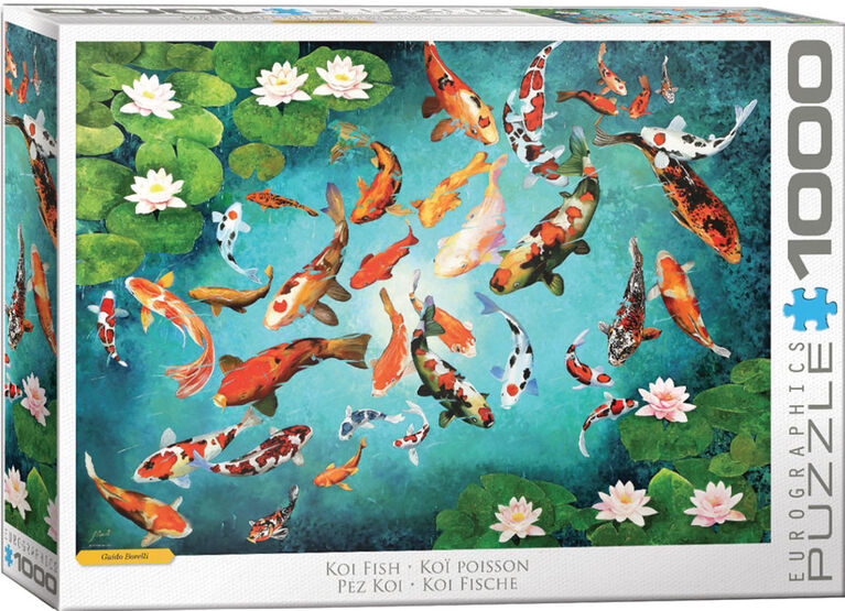 Eurographics - Koi Fish 1000Pc Puzzle