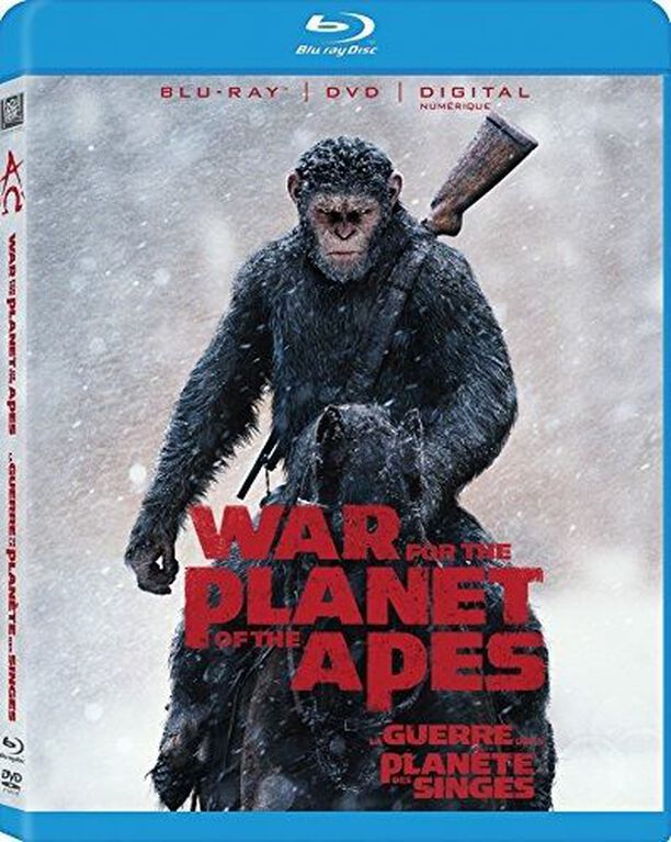 War For The Planet Of The Apes (Bilingual) [Blu-ray + DVD + Digital Copy]