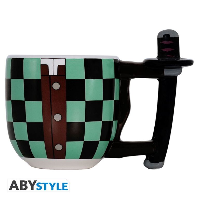 Demon Slayer - Mug 3D - "Tanjiro Anse Épée" X2