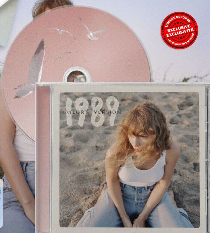 Taylor Swift - 1989 Taylor's Version Sunrise Exclusive Rose+Poster
