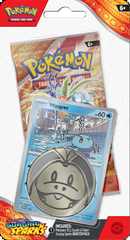 Pokemon Surging Sparks Checklane Blister - English Edition