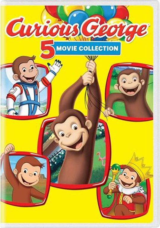 Curious George 5 Movie Collection  [DVD]